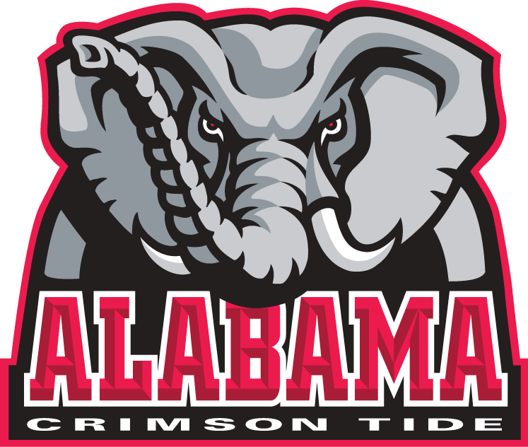 Alabama Crimson Tide 2001-Pres Alternate Logo v6 diy DTF decal sticker